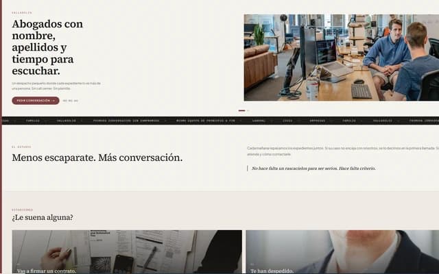 Vista previa de la plantilla Legal